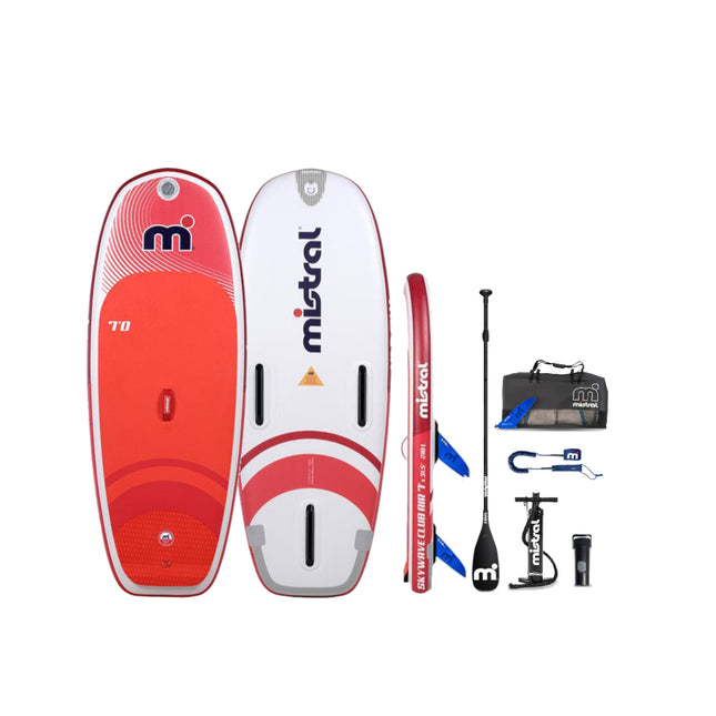 SKY WAVE CLUB Air 7’0 x 210L Paddle & Leash set
