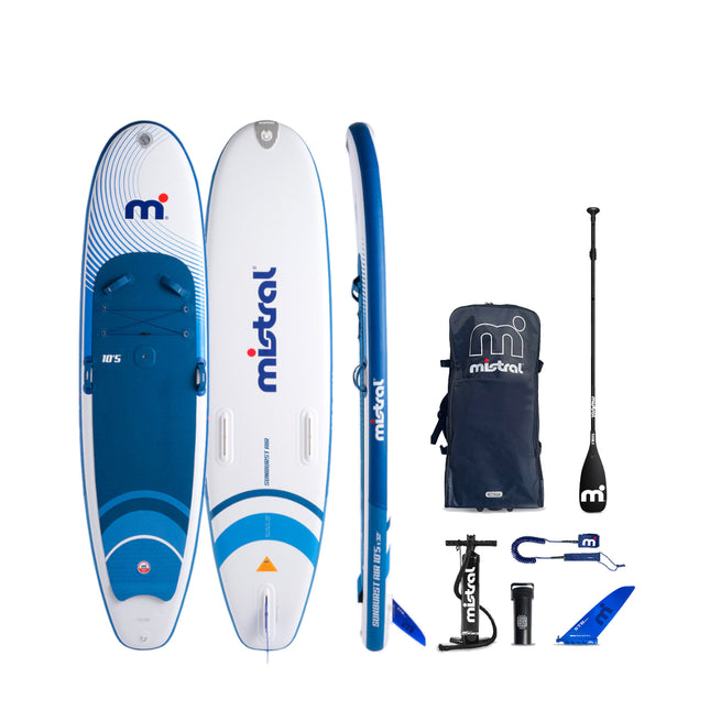 SUNBURST Air 10’5 x 32" sports Paddle & Leash set