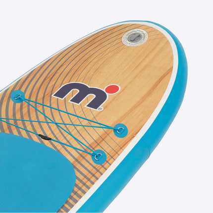 SUNBURST Air 10’9 x 34″ wood Paddle & Leash set